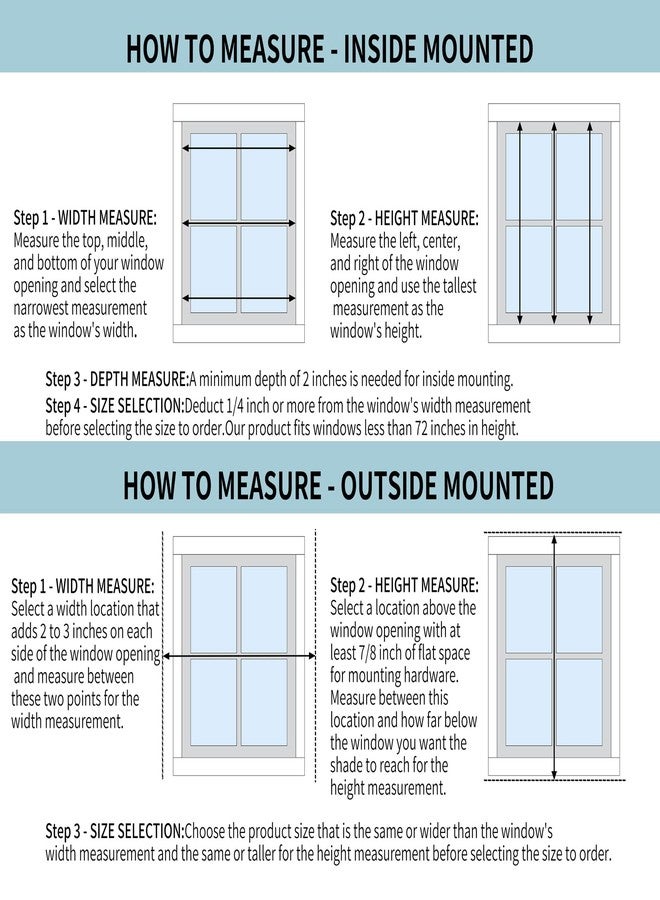 Sunoff Blackout Roller Shades Blinds Cordless for Windows Pull Down Room Darkening Door Blinds with Thermal Insulated Easy to Install for Living Room,Bedroom,Home,Office Bathroom Black 23" W x 72" H - Image 4